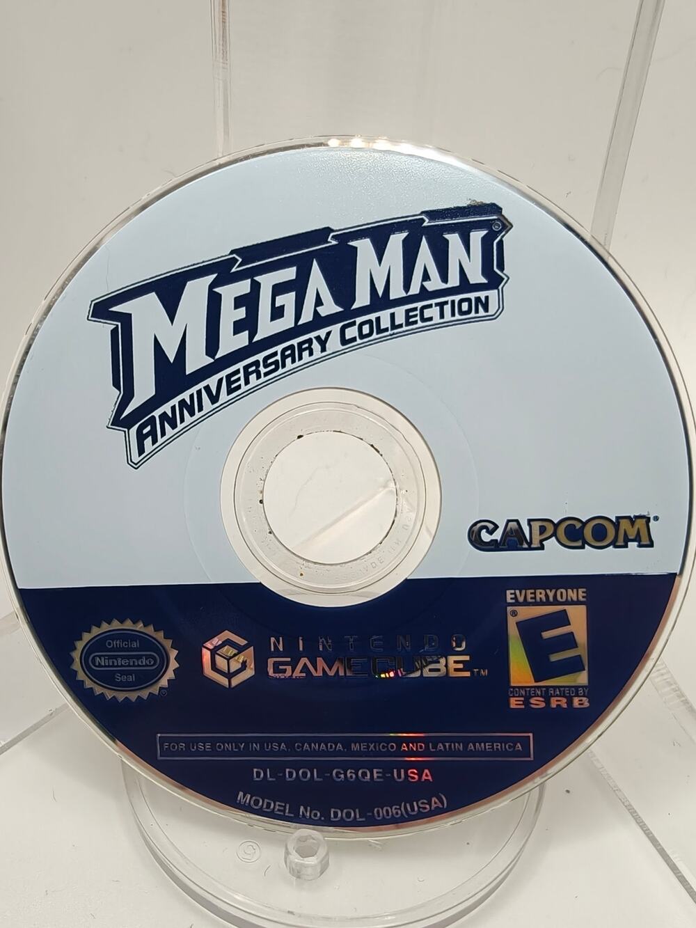 Mega Man Anniversary Collection (GameCube) Disc - Tested